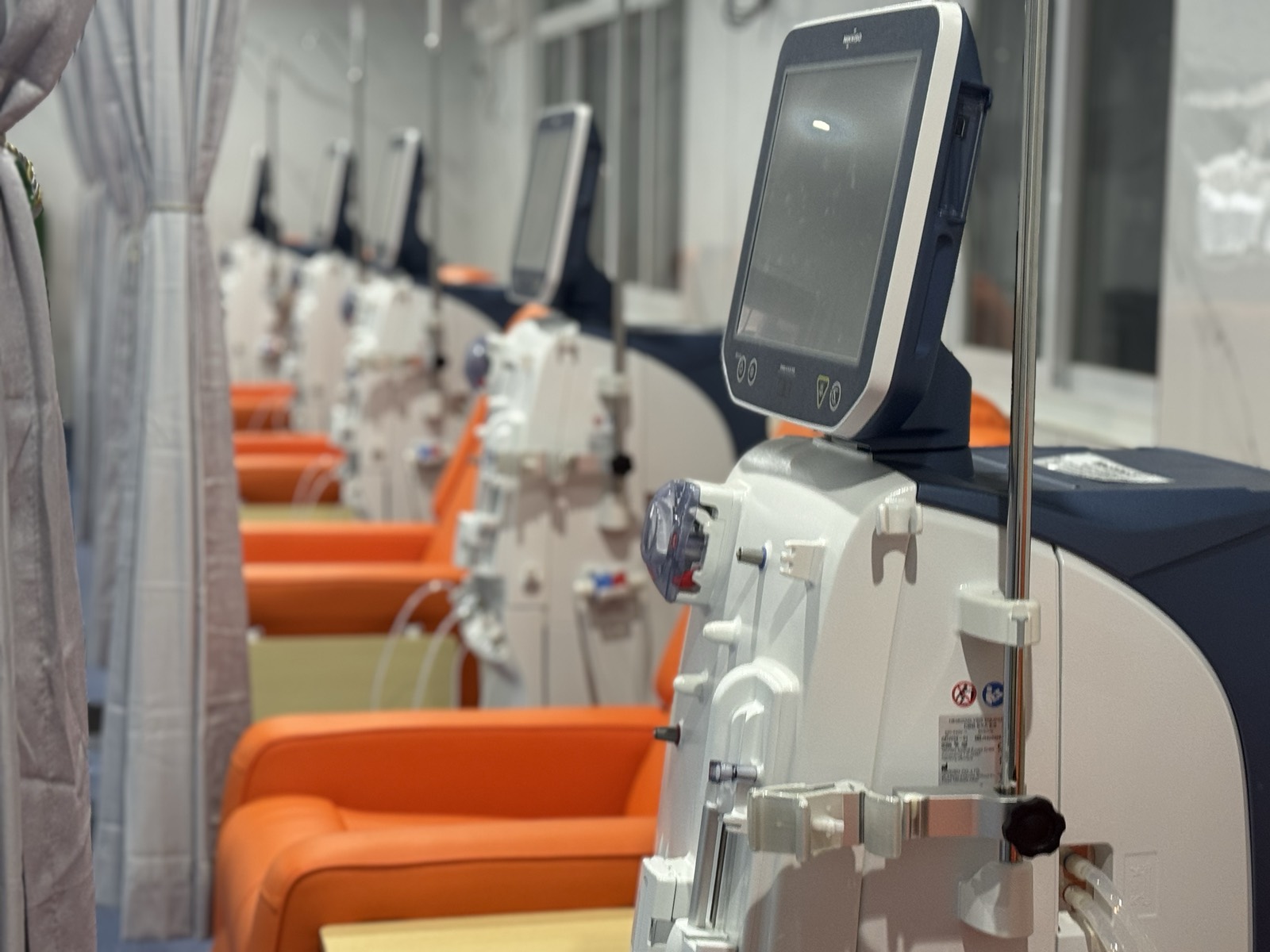 Inside a client dialysis center built by OmniCare