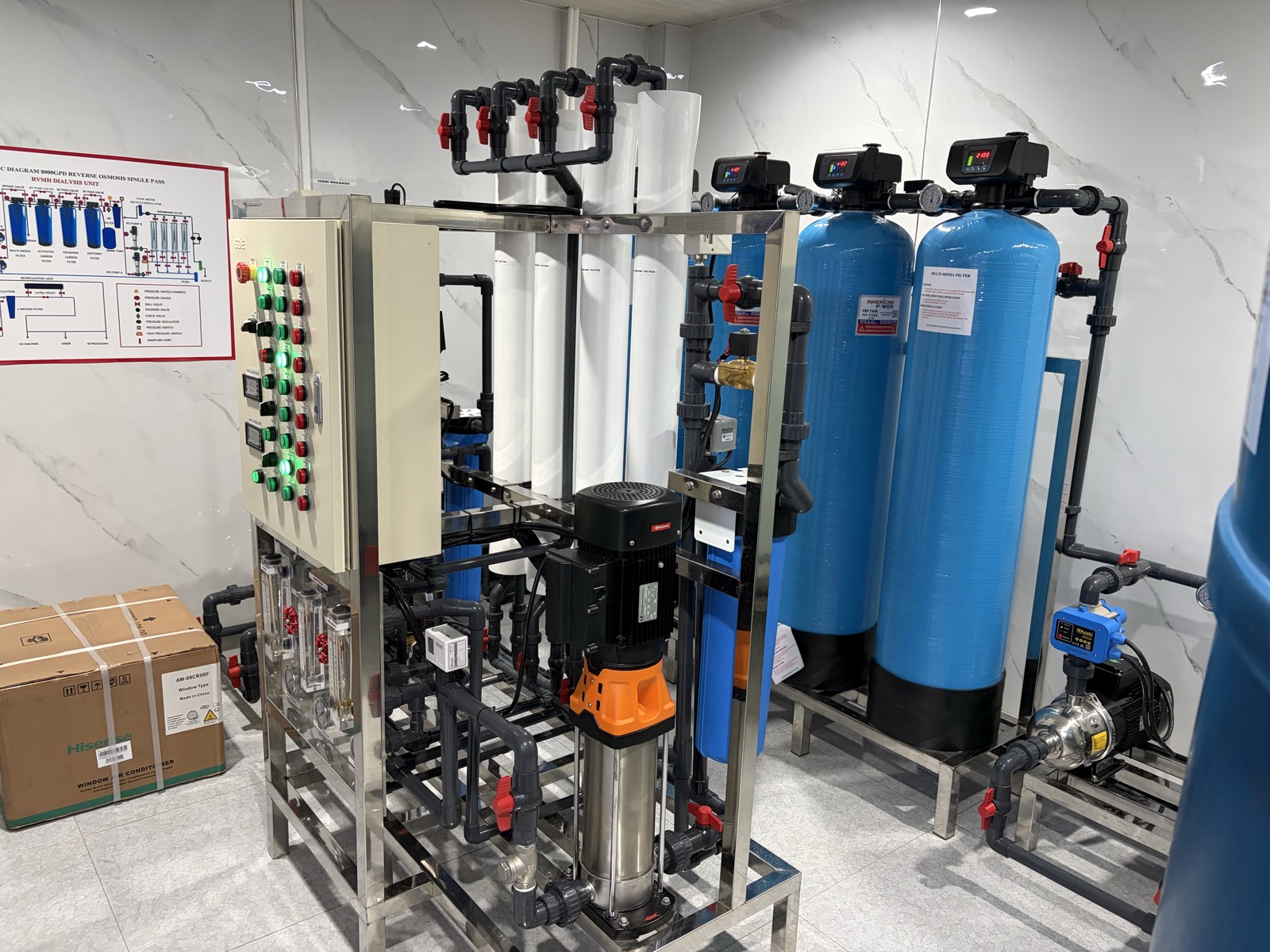Inside a client dialysis center built by OmniCare