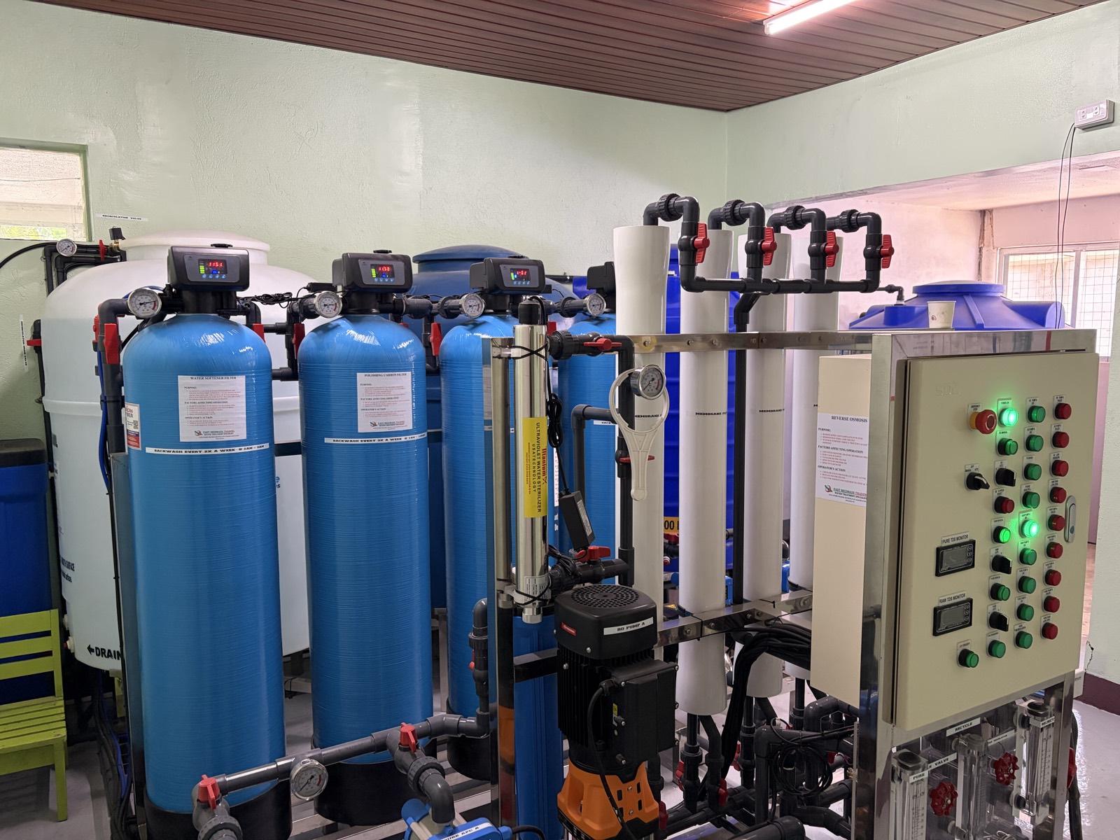 Inside a client dialysis center built by OmniCare